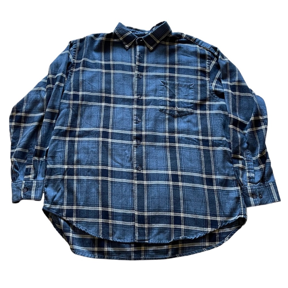 Men’s Button Up Flannel Shirt